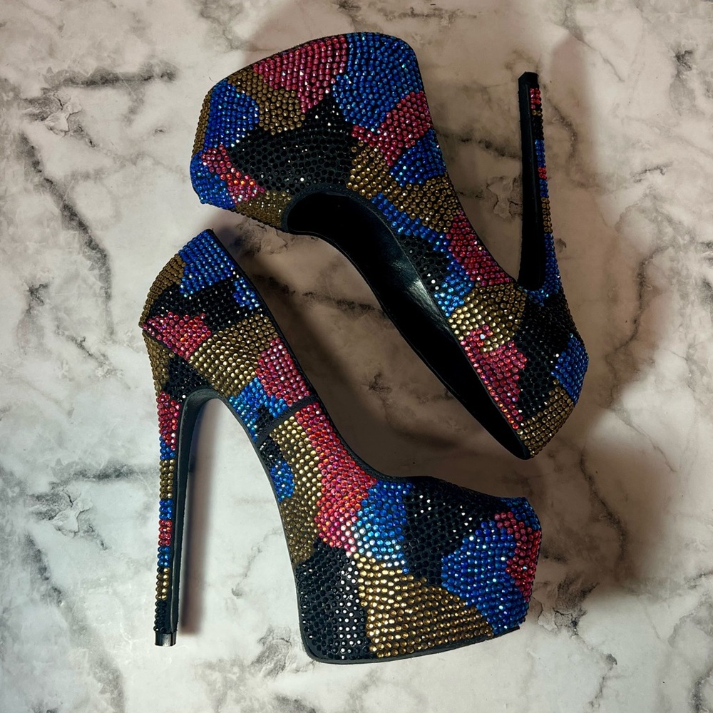 Steve Madden Dyvinal Camouflage Heels - Picture 8 of 12